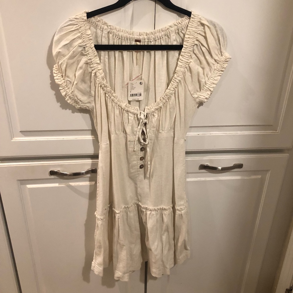 NWT Free People Linen Dress